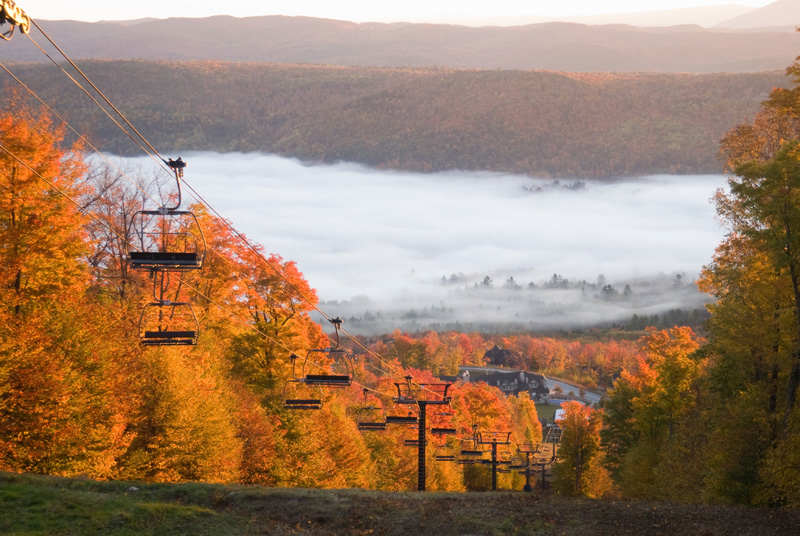 Spectacular fall landscape