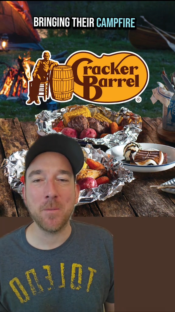 @Snackolator discussing Cracker Barrel meals