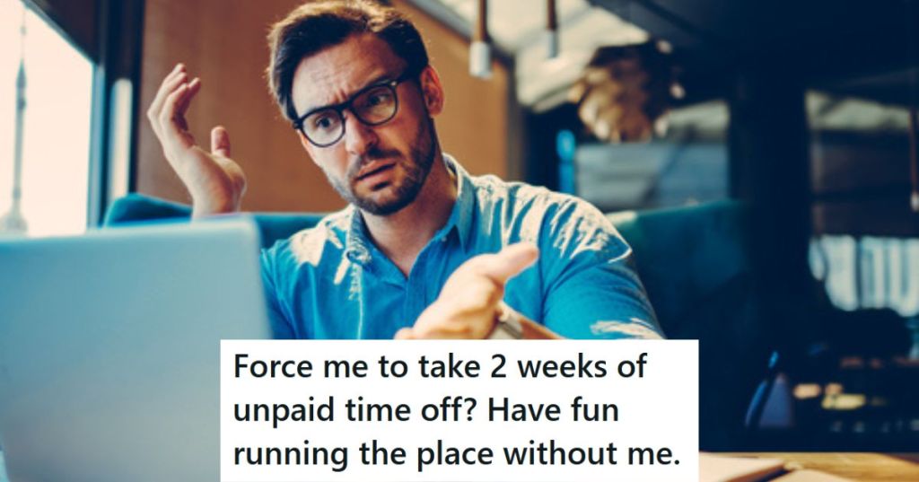 Upset business owner