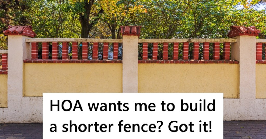 Fenced property