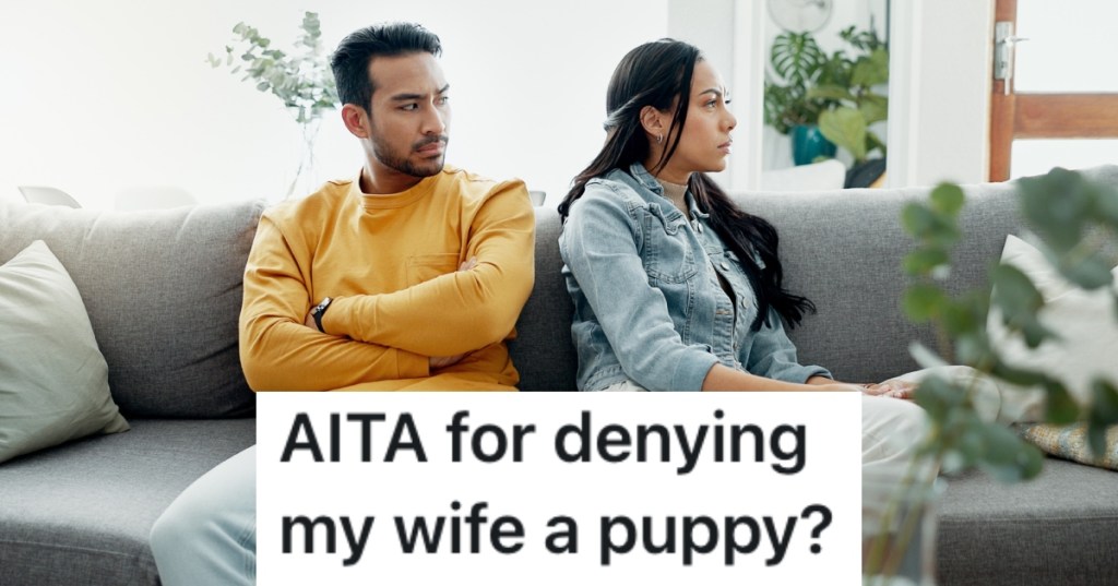 couple not talking to each other on a couch
