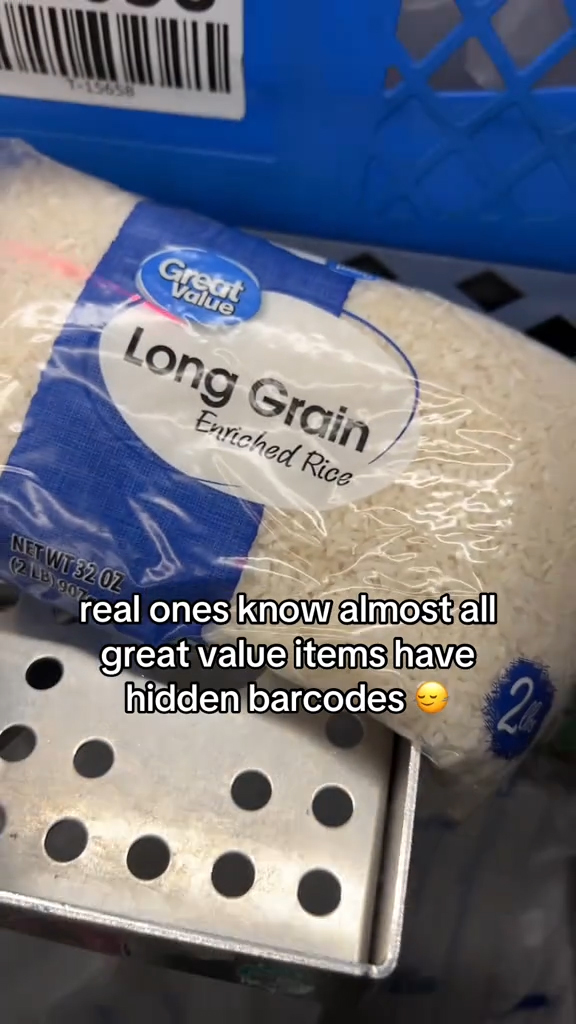 Scanning grocery items