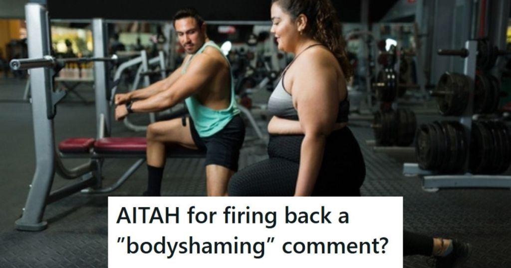 Man and woman working out